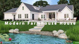 3 Bedroom 3 Bath Modern Farmhouse House Plan