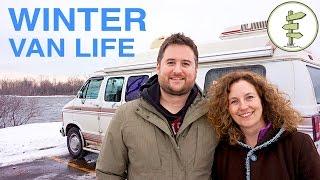 Van Life - Couple Survives 2 Canadian Winters Living in a Van