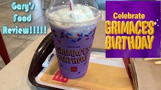 Review McDs New Grimaces Purple Berry-Flavored Shake