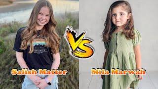 Salish Matter VS Mila Marwah Transformation  From Baby To Now Years Old