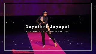 Gayathri Jayapals Dance Performance at Miss IndiaNZ 2023