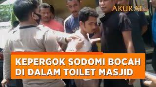 Bejat Seorang Pria di Lhokseumawe Tega Sodomi Bocah di Dalam Toilet Masjid