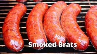 Smoked Brats  Smoked Bratwurst Sausage with Bacon Jam on UDS Smoker