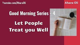 Good Morning 4  Every Morning  2 Minutes Video  7 am IST  Treat by People  Tamil  Ahara Oli