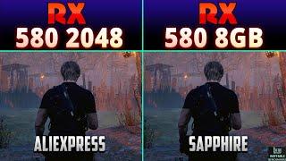 RX 580 vs RX 580 2048SP Gaming Test in 7 Epic Games in 2023