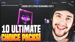 10 81+ ULTIMATE CHOICE PACKS OPENED IN NHL 23 HUT ARE THESE WORTH IT? COMMUNITY PACKS