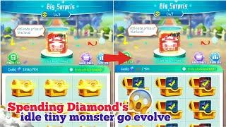 Lets Spending Diamonds in Idle Tiny Monster Go Evolve  SLG pokemon