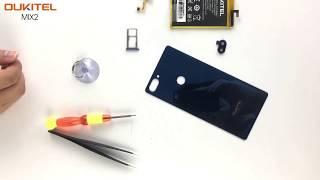 OUKITEL MIX2 disassembly video