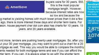 House Payment Chart