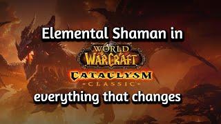 EVERY Elemental Shaman change in CATACLYSM #wow #cataclysm #cata #worldofwarcraft