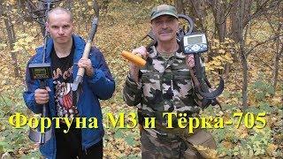 Сравнение чувствительности Фортуна М3 и Тёрка-705