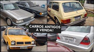 PÁTIO CHEIO DE CARROS ANTIGOS OPALA PASSAT MAREA TEMPRA e MUITO MAIS