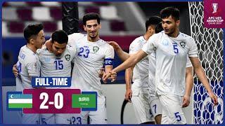 Full Match  AFC U23 Asian Cup Qatar 2024™  Quarter-Finals  Uzbekistan vs Saudi Arabia