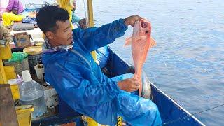 Mancing Full Strike Laut Raja Ampat mantap # perahu katamaran