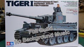 Tamiya 135  Tiger 1 Early Production Tank..Plastic Kit Build And Review.