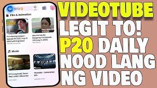 ₱20 GCASH VideoTube App - Sulit oras mo dito dahil bukod sa kikita kana maeenjoy kapa kakanood