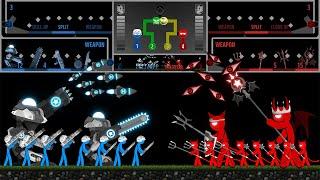 Stickman Tournament  War of Tribes Fast Mode - Marble & Ragdoll battle