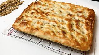 FOCACCIA-Brot - Ein echtes italienisches Rezept SCHNELL und EINFACH KEIN KNEADEN