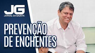 Tarcísio autoriza obras de prevenção de enchentes na região de Franco da Rocha