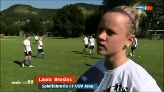 Jenaer Fußballspielerinnen drücken DFB-Frauen die Daumen