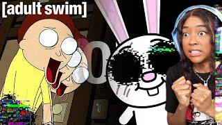 PIBBY CORRUPTED ADULT SWIM ON APRIL FOOLS DAY  Reaction