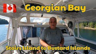 Exploring The Beautiful Georgian Bay From Stairs Island To Bustard Islands ️ S02E67 Day 40 