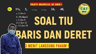 PASTI MUNCUL  SOAL TIU CPNS DERET ANGKA DAN HURUF BESERTA PEMBAHASANNYA