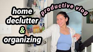 Lets Hang Out ‍️ Home Declutter & Organizing & Nighttime Skincare Favs *productive vlog*