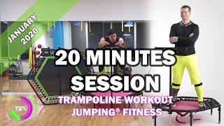 20 minutes trampoline session January 2020 - Jumping® Fitness