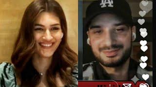 KR$NA live with Kriti Sanon Vijay & Shantanu  Breezer Vivid Shuffle  Instagram Live