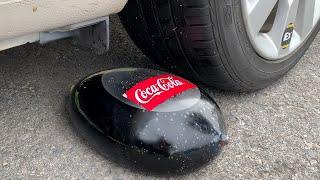 Experiment Car vs Coca Cola in Condom   Crushing crunchy & soft things by car CrushingWith a Car