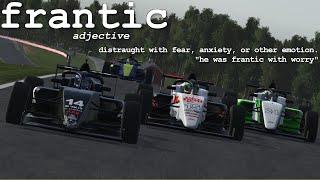 TWO WIDE where you NEVER usually go TWO WIDE  iRacing F4 at VIR