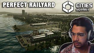 I BUILT A PERFECT DOWNTOWN RAILWAY YARD IN CITIES SKYLINES 2