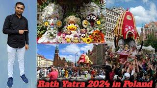 Shree Jagannath Rath Yatra Poland2024  #iskonpoland #iskon Hare Krishna Festival in Wroclaw Poland