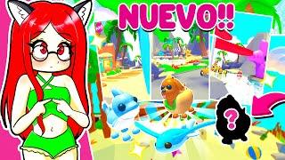 *NUEVO* EVENTO DE VERANO con *MASCOTAS NUEVAS* MINIJUEGOS y MÁS en ADOPT ME ROBLOX 