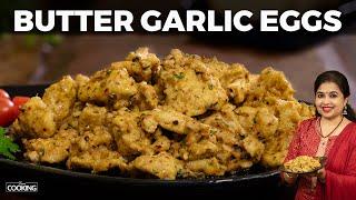 Butter Garlic Eggs  Egg Breakfast Recipes  Easy Dinner Recipes  Egg Recipes  Garlic butter eggs