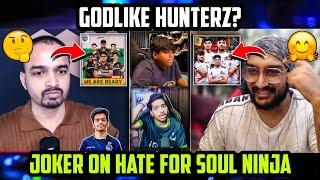 Mazy React on Hunterz Going GodLike?  Sardarji Appreciate 8bit Lineup  SouL Bmps  Bgmi