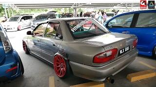 Proton Wira Sedan Lowered - Stance Hustler