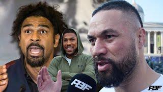 JOSEPH PARKER REACTS TO DAVID HAYE COMMENTS ON ANTHONY JOSHUA VS DANIEL DUBOIS