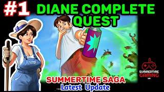 Gardening & Milk Delivery   Diane Complete Quest   Summertime Saga 0.20.1  Full Walkthrough #1