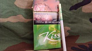 Как ЭТО курят? Обзор сигарет KISS Apple