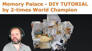 How to create a Memory Palace - Tutorial by 2-times World Champion