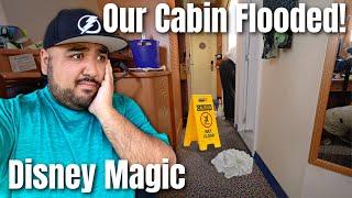 Our Disney Cruise Cabin Started FLOODING Its Pirate Night Disney Magic Cruise 2024 Vlog 4