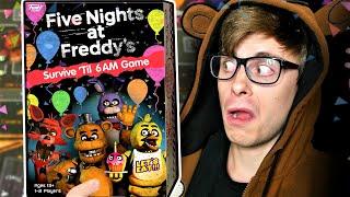 The FNaF FUNKO Five Nights at Freddys Survive Til 6AM Game review and playthrough