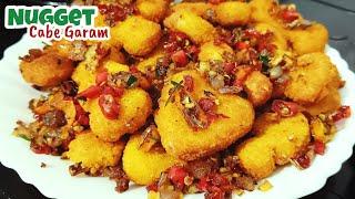 Punya nugget jangan cuma di goreng sajacobain di olah seperti ini pasti ketagihannugget cabe garam