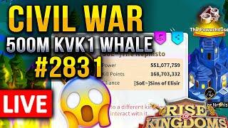 Civil War 500m Nephisto   LIVE  Rise of Kingdoms ROK