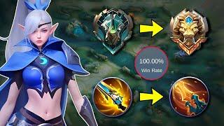ESCAPE EPIC WITH 100% USING THIS MIYA BROKEN BUILD 2024 you need to try this - Top 1 Global Miya