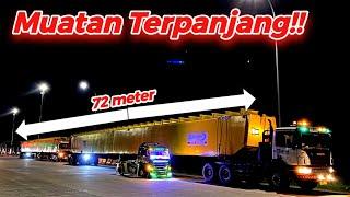 Canter Explore Buat Ngawal Truk Muatan Terpanjang di Tol  Muatan Khusus