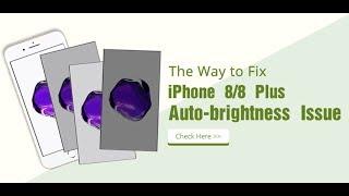 Guide for how to Refurbish iPhone 88 Plu Screen to Fix Auto-brightness Missing Issue