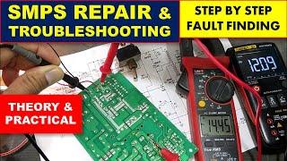 {528} How To Repair SMPS  SMPS Repair Step By Step  Switch Mode Power Supply